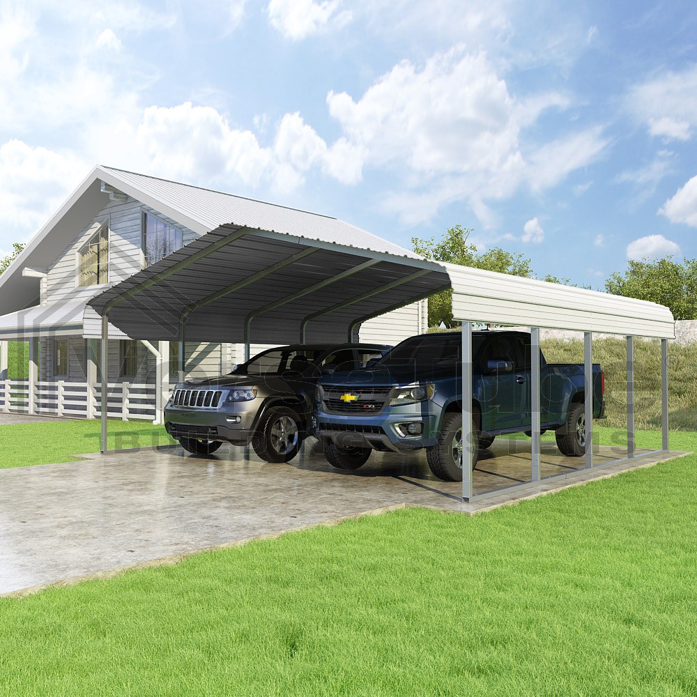 20x20x7_carport_classic_30_degree_front