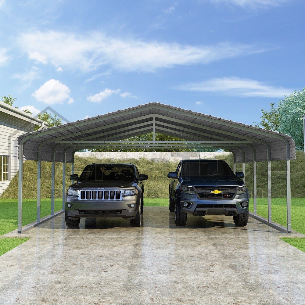 20x20x7_carport_classic_front_truss