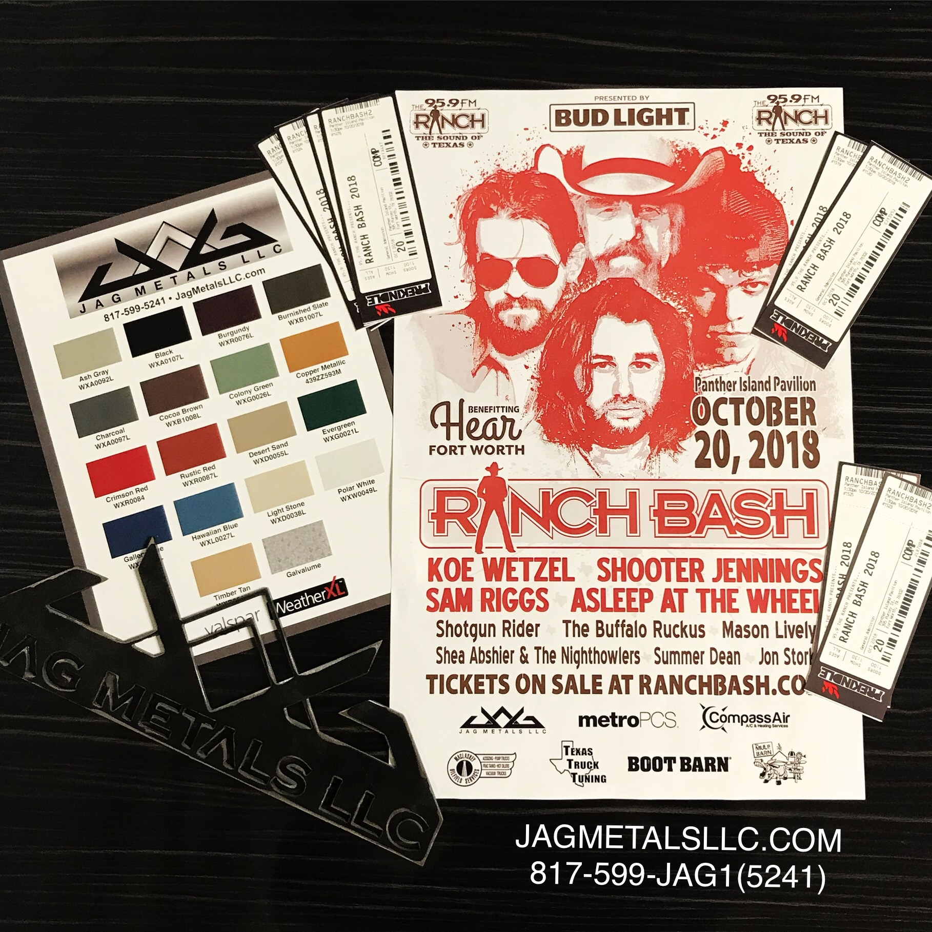 ranch bash JAG Metals LLCgiveaway