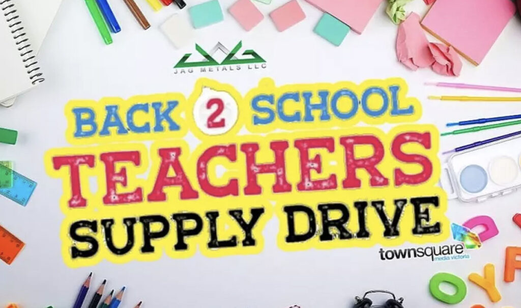 🎒 The Second Annual Teacher Supply Drive Is Coming — Here’s What You Need to Know!